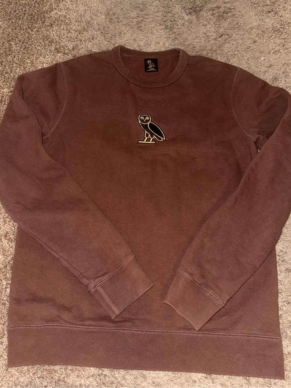 OVO Crewneck Sweatshirt w Owl Logo